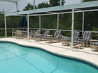 Pool and seating area