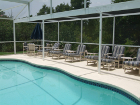 Pool and seating area